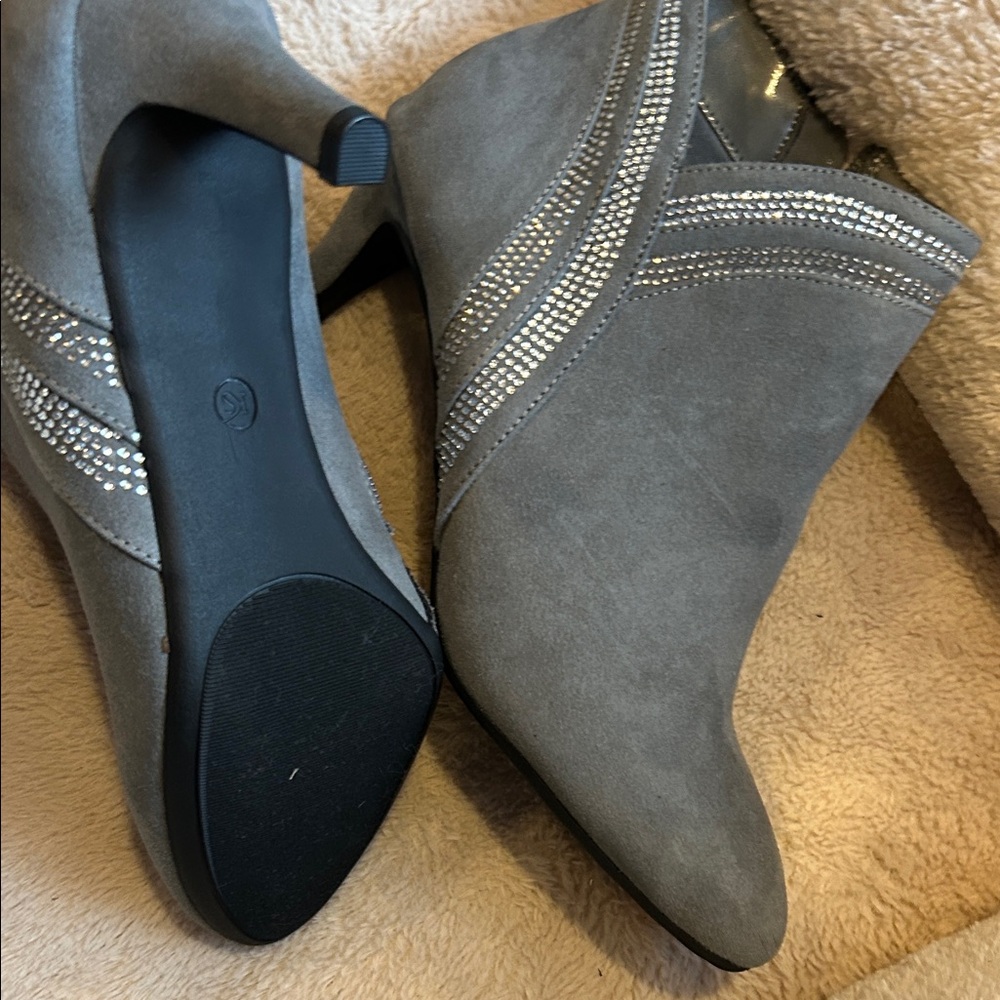 Karen Scott Halena Sparkle Booties, created for Macy's - Picture 6 of 8